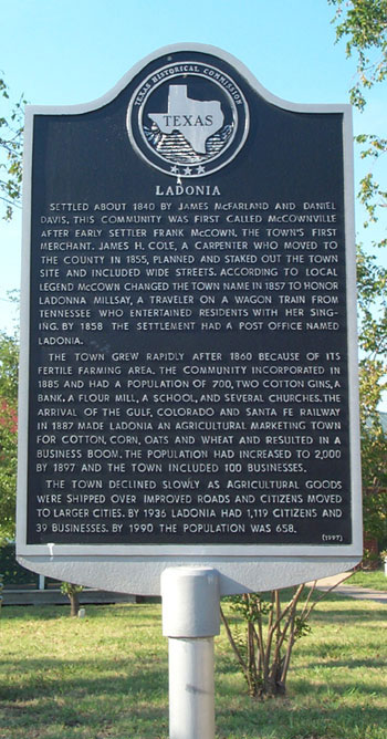 Ladonia, Texas Photographs 1910-1959. - Ladonia Town Collection